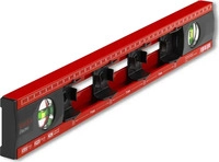 SOLA Wasserwaage 69057101, ELECTRIC, 41 cm, mit 4 Messschiebern, Markierungsl&ouml;cher,