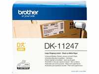 Brother-Etiketten DK-11247, weiß, 103 x 164 mm, 180 Versand-Etiketten, permanent