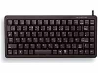 CHERRY Tastatur Compact Keyboard G84-4100, Kompakt-Design, USB, schwarz