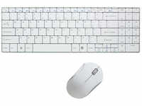 LogiLink Tastatur Slim Tastatur und Maus ID0109, mit Funkmaus, USB