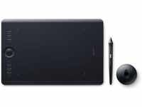 Wacom Grafiktablett Intuos Pro M, Bluetooth, 22,4 x 14,8cm aktive Fläche, schwarz