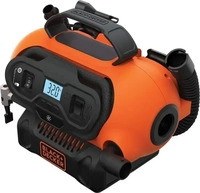 Black+Decker Kompressor BDCINF18N-QS, 12V, 18V, 230V, 11 bar, &ouml;lfrei, mit