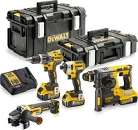 DeWalt Combo-Kit DCK422P3-QW, 18V Akku, inkl. DCD796, DCF887, DCH273, DCG405, 3