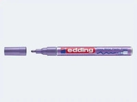 Edding Lackmarker 751, violett-metallic, Strichbreite 1 - 2 mm, wasserfest