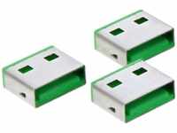 Inline USB-Schloss Portblocker 55723N, für USB-A-Buchsen, 20 Schlösser, 20 Stück