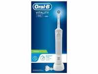 Oral-B Elektrische-Zahnbürste Vitality 100, weiß, CrossAction, 1 Putzmodus, mit 1