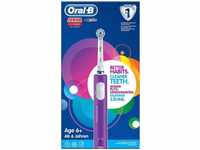 Oral-B Elektrische-Zahnbürste Pro Junior 6+, lila, 3 Putzmodi, mit 1 Aufsteckbürste