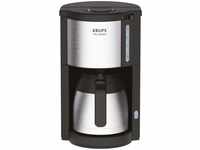 Krups Kaffeemaschine ProAroma Therm KM305D, 15 Tassen, 1,25 Liter schwarz, mit