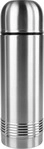 Emsa Thermosflasche Senator 618701600, Edelstahl, Isolierflasche, silber, 0,7 l