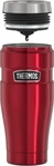 Thermos Thermobecher Stainless King Mug cranberry red, rot, h&auml;lt 7 h warm und...