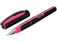 Pelikan Füller Style Neon Pink P57, Feder M, Links-und Rechtshänder, Kunststoff,