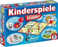 Schmidt-Spiele Brettspiel Kinderspiele Klassiker, ab 3 Jahre, Spielesammlung, 2-6