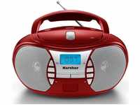Karcher Radio RR 5025-R, CD, Stereo, rot