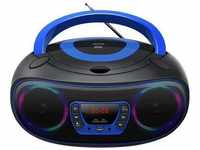 Denver Radio TCL-212BT LED, CD, Bluetooth, USB, Stereo, blau