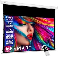 ESMART Beamer-Leinwand Professional TATENSO Tension, 110 Zoll, 244 x 137 cm,...