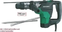 HiKOKI Bohrhammer DH40MCWSZ, SDS Max, 1100 W, mit Koffer, Schlagkraft 7,1 Joule