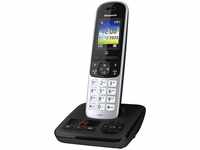 Panasonic Telefon KX-TGH720GS, silber-schwarz, schnurlos, mit Anrufbeantworter