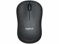 Logitech Maus B220 Silent Wireless Mouse, 3 Tasten, 1000 dpi, schwarz