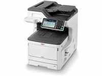 Oki Multifunktionsgerät MC853dnv, ADF, Kopierer, Laserfax, Scanner, Farblaserdrucker