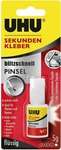 UHU Sekundenkleber 45545 blitzschnell Pinsel, fl&uuml;ssig, extra stark, wasserfest, mit