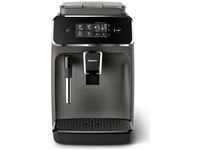 Philips Kaffeevollautomat Series 2200 EP2224/10, mit Milchaufschäumdüse und