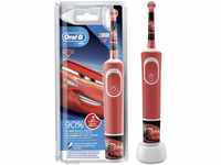 Oral-B Elektrische-Zahnbürste Kids Cars, rot, ab 3 Jahren, 2 Putzmodi, mit