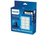 Philips Ersatzfilter FC8010/02 Filterset, für Staubsauger PowerPro Compact und
