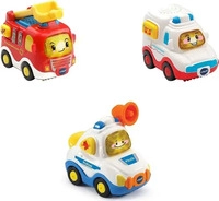 vtech 242104 Fahrzeug Tut Tut Baby Flitzer Einsatzfahrzeuge, mit 3 Fahrzeugen,...