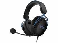 HyperX Headset Cloud Alpha S Gaming, schwarz-blau, Stereo-Headset, mit Mikrofon,