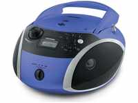 Grundig Radio GRB 3000 BT, CD, Bluetooth, USB, Stereo, blau