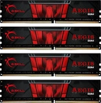 G-Skill Arbeitsspeicher AEGIS, F4-3200C16Q-64GIS, 64 GB (4x 16 GB), DIMM, CL16,