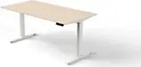 Kerkmann Schreibtisch Move 3, ahorn / wei&szlig;, elektrisch h&ouml;henverstellbar, 160 x