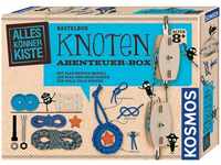 Kosmos Bastelset 604325 Knoten Abenteuer-Box, AllesKönnerKiste, 11 Teile, im Koffer,
