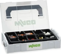 Wago Verbindungsklemme 887-960, L-Boxx Mini, Set, 6mm&sup2;, 3 verschiedene Klemmen,