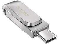 SanDisk USB-Stick Ultra Dual Drive Luxe, 128 GB, bis 150 MB/s, USB und USB-C 3.0