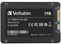 Verbatim Festplatte Vi550 S3, 49353, 2,5 Zoll, intern, SATA III, 1TB SSD