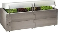 Juwel Hochbeet Timber Anzucht-Set 20474, aus Kunststoff, 130 x 60 x 52 cm, 240 Liter,