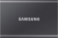 Samsung Festplatte Portable SSD T7, 1,8 Zoll, extern, USB 3.1, grau, 1TB SSD