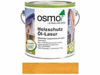 Osmo Holzlasur Holzschutz Öl-Lasur, 0,75l, außen, ölbasiert, 732 eiche hell,