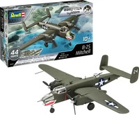 Revell Modellbausatz B-25 Mitchell Click-System, 44 Teile, Level 2, ab 10 Jahre,