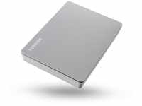 Toshiba Festplatte Canvio FLEX HDTX110ESCAA, 2,5 Zoll, extern, USB 3.1, silber, 1TB,