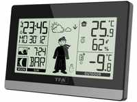 TFA Wetterstation 35.1159.01 Weather Boy Funk, digital, Hygrometer, schwarz