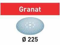 Festool Schleifpapier Granat STF D225/128P240 GR25, K240, 225mmØ, 25