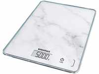 Soehnle Küchenwaage Page Compact 300 Marble, 61516, bis 5kg, digital, Teilung 1g,