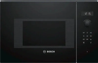 Bosch Mikrowelle BFL524MB0, 800 W, Einbaumikrowelle, schwarz, mit Drehteller, Garraum