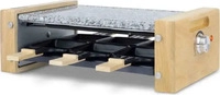 H.Koenig Raclette-Grill WOD6, f&uuml;r 6 Personen, 900 Watt, mit Natursteinplatte