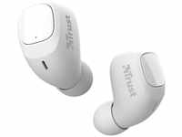 Trust Kopfhörer Nika Compact Bluetooth, weiß, mit Ladecase, In-Ear, kabellos,