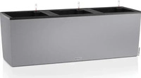 Lechuza Pflanzkasten TRIO Stone 30 steingrau, 100 x 32 x 34 cm, Kunststoff,