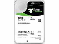 Seagate Festplatte Exos X18 3.5 HDD, ST18000NM000J, 3,5 Zoll, intern, SATA III, 18TB,