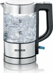 Severin Wasserkocher WK 3472 Mini, transparent, 0,5 Liter, 1100 Watt, mit